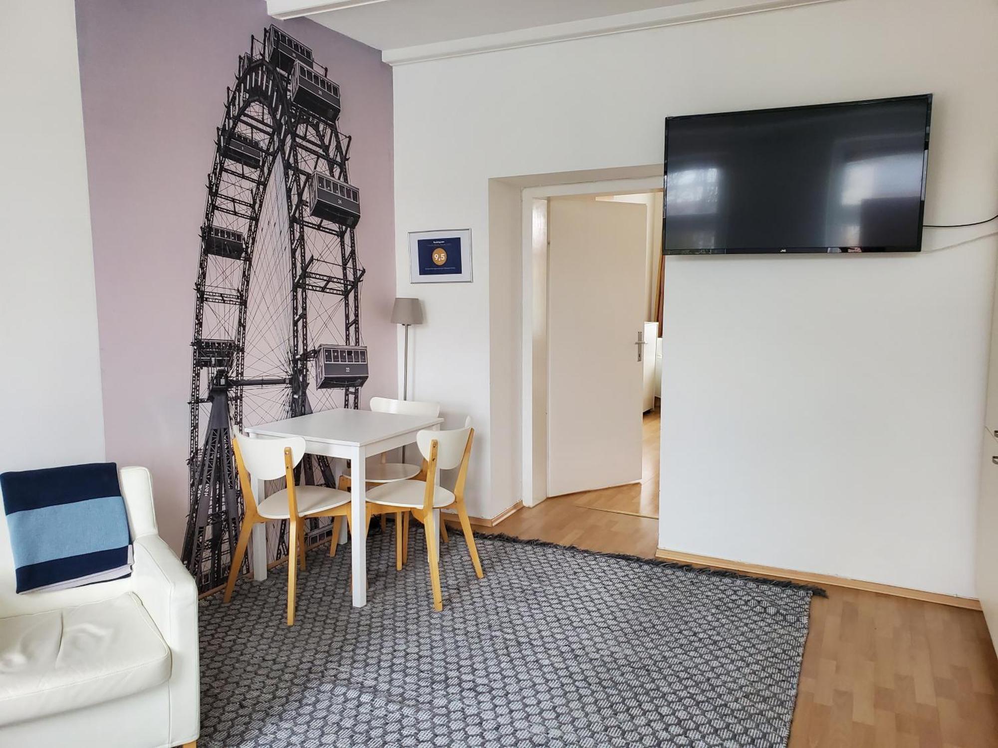Schubert Park Apartment Near Volksopera Wina Bagian luar foto